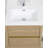 23.63" Wall-Mounted Bathroom Vanity with Sink