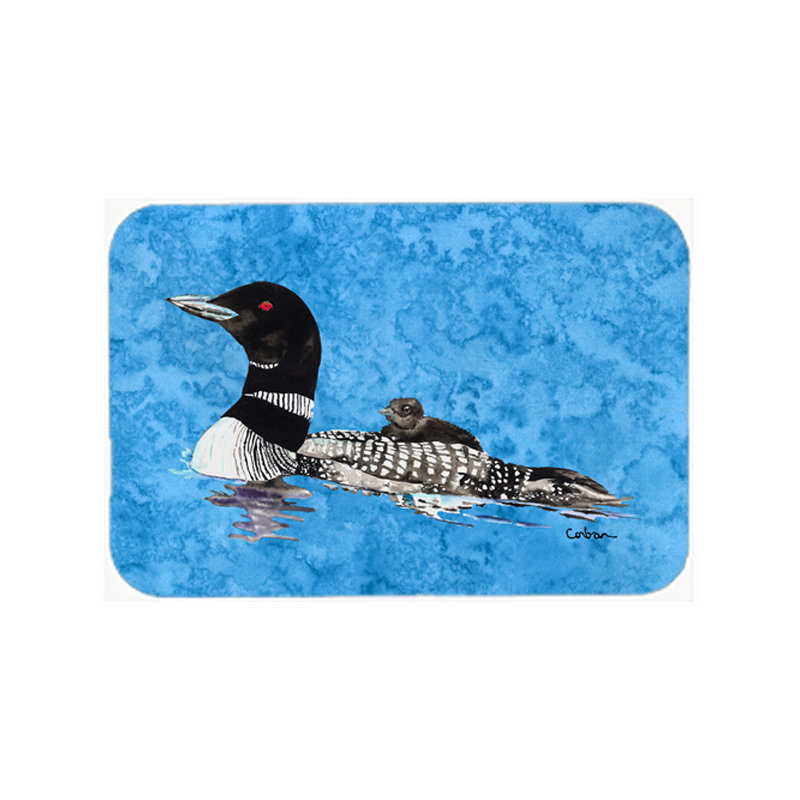Caroline's Treasures Loon Glass Cutting Board