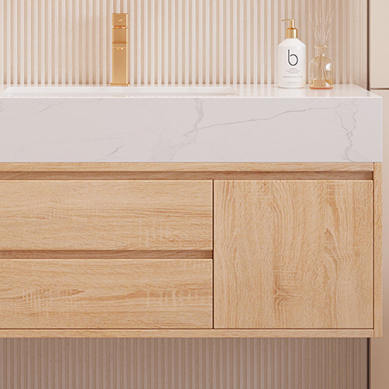 Armoire de salle de bain style rond