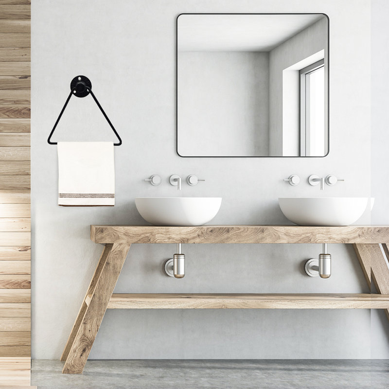 Porte-serviettes mural industriel