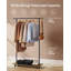 Albhie 99cm Rolling Clothing Rack-34745627