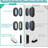 Magnetic Remote Control Holder Wall Mount, 5 Pack TV Remote Holder Wall Mount