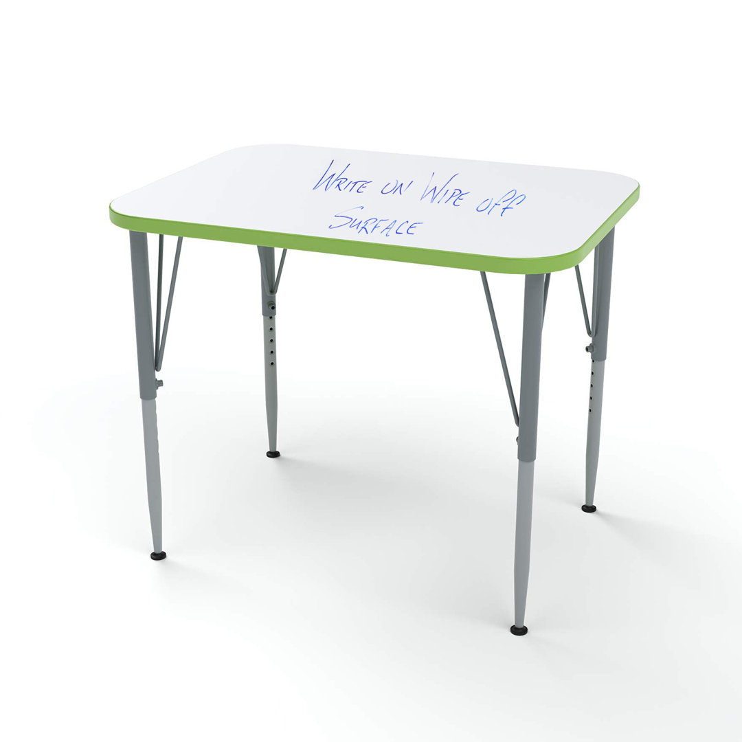 Versa Laminate Collaborative School Desk Activity Table with Height Adjustable Legs TotMate 