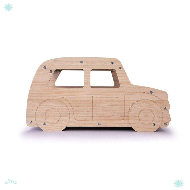 Grattoir pour chat en bois 2-en-1