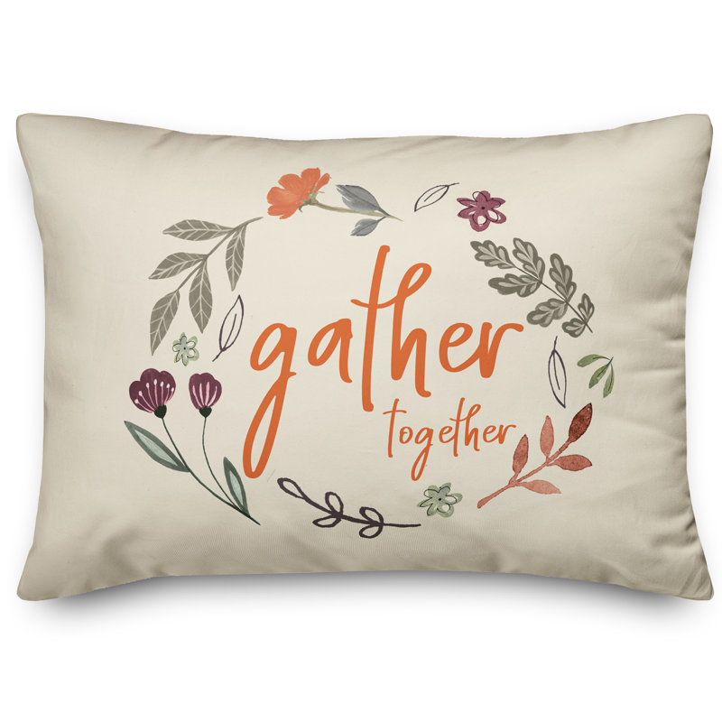 Floral Throw Pillow