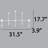 8 - Hook Wall Mounted Coat Rack-98773898