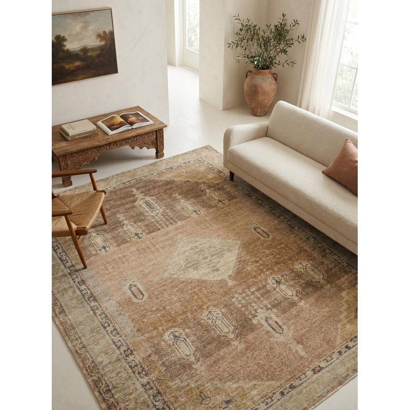 Estate Hand Loomed Oriental Area Rug, 9'X12'