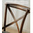 Vintage Solid Wood Beech Cross Back Chair