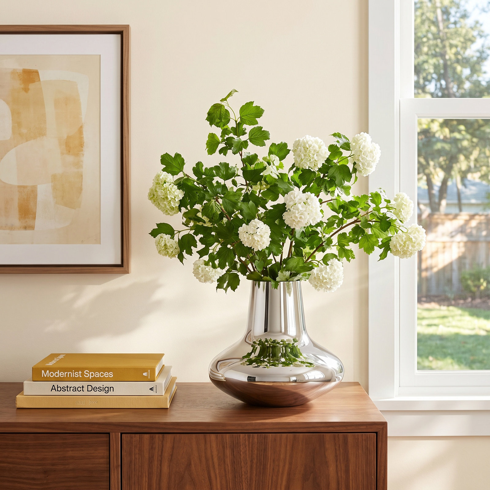 Henning Koppel Table Vase, 8.74" H x 10.63" W x 10.63" D