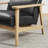 Eve Ford Genuine Leather Armchair-1555380937