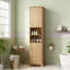 Armoire de salle de bain autoportante de style traditionnel américain