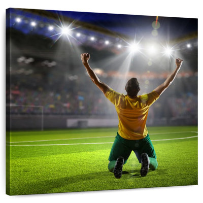 Sireci Soccer Player Celebration