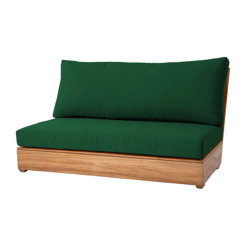 Canapé modulaire d'extérieur Arrin, Vert forêt