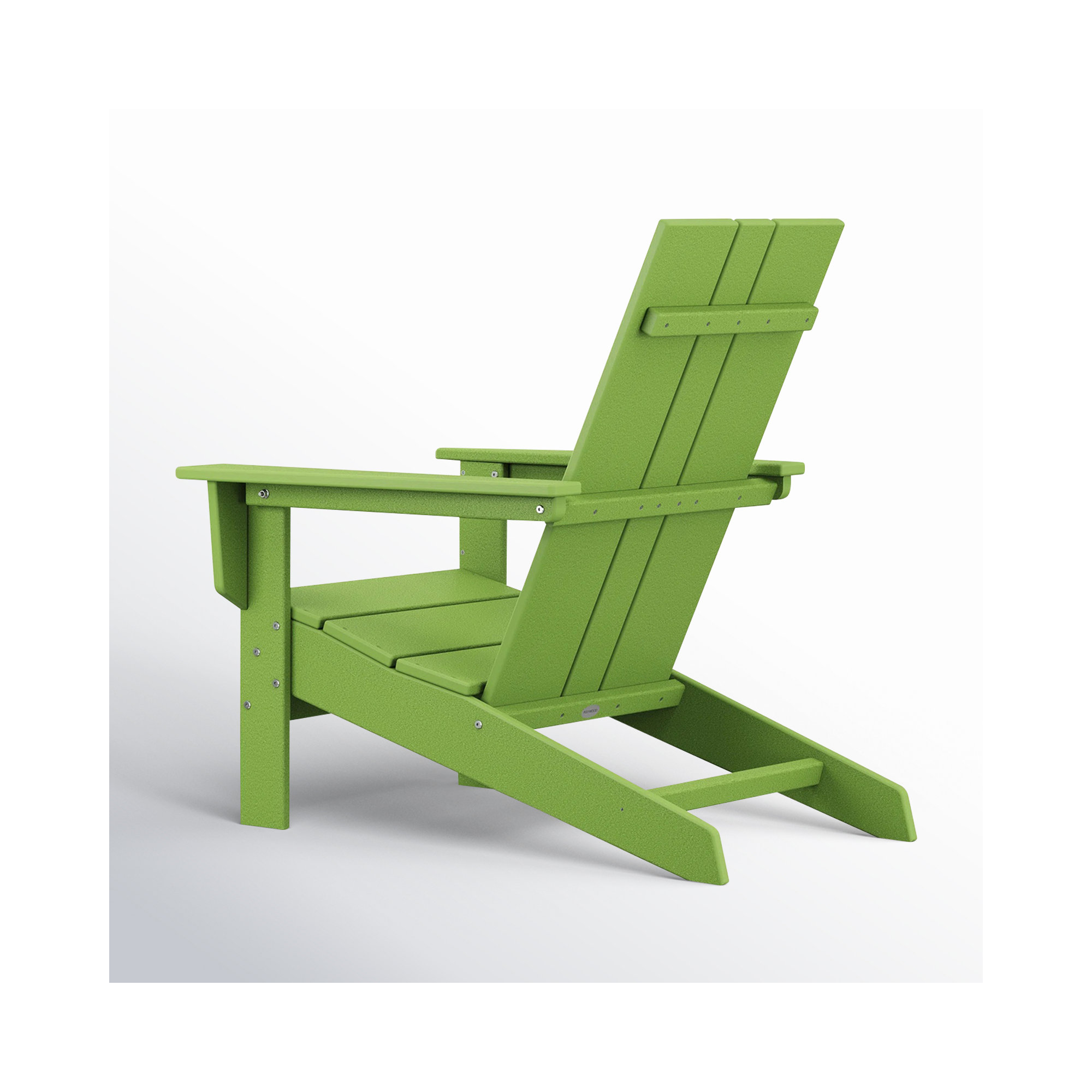 POLYWOOD x AllModern Plastic Adirondack Chair, Lime