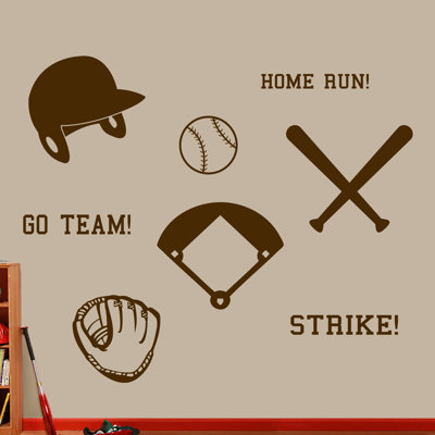 Décalcomanie murale baseball Harvin