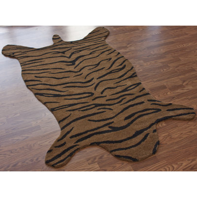 Wool Animal Print Indoor Rug