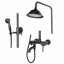 Mccauley Mixer Shower with Dual Shower Head