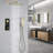 Wall Mounted Thermostatic Complete Shower System-96067451-96067452