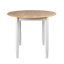 Deerfiled Extendable Round Solid Wood Dining Table