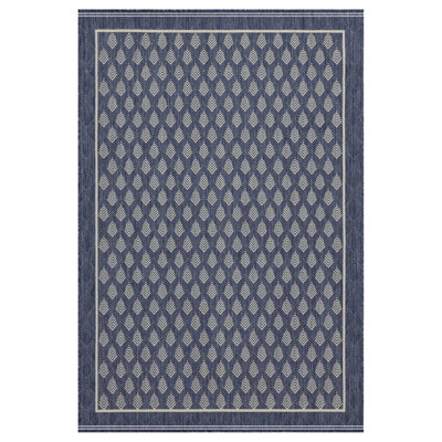 Blue Indoor/Outdoor Area Rug