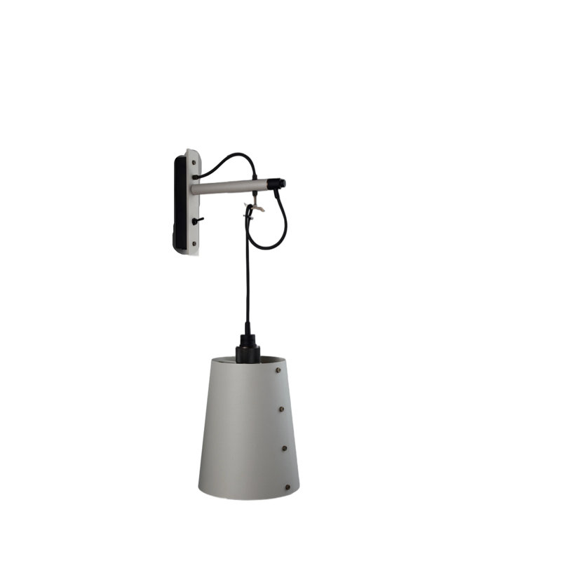 Armed Sconce, Stone/Smoked Bronze, 10.2 x 8.3