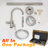 2 Handle Floor Mounted Freestanding Tub Filler with Brass Two-Function Handshower and Diverter-107665815