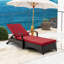 Chaise longue inclinable longue 73,4 po avec coussins-2136080039