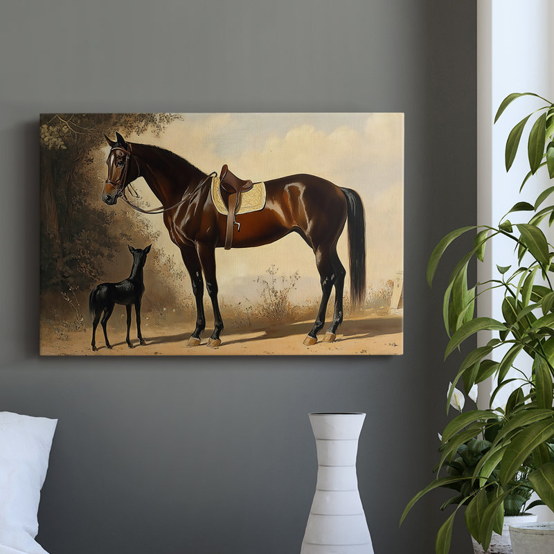 Animaux, série paysage CXCI, H 8 po x l 12 po