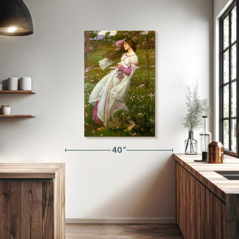 Leisha Windflowers, 39" H x 26" W
