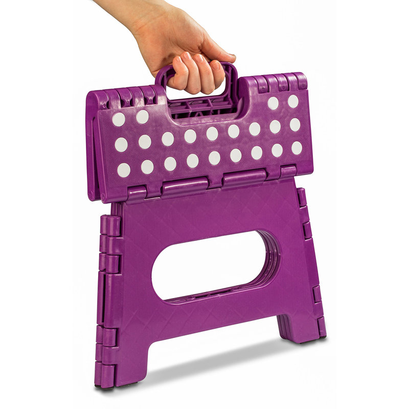 Tabouret d'appoint Kristoffer, Mauve