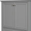 Meuble-lavabo gris avec lavabo - 30 po-1688309702