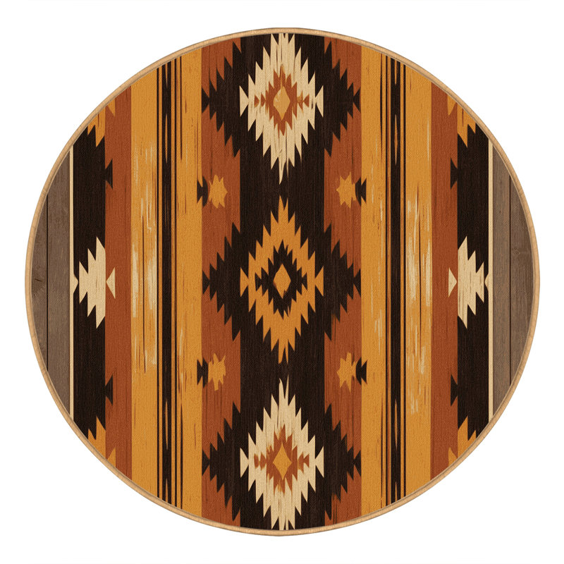 Sacred Canyon Rug, Round 3'