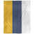 Gold/Navy Blue/White