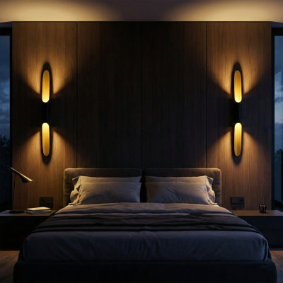 Aurelle Modern Column Armed Sconce