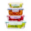 Ensemble de 4 récipients pour aliments hermétiques Gillespie