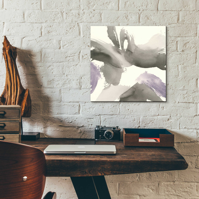 «Amethyst Gesture I» par Chris Paschke, H 12 po x l 12 po x P 0,13 po