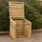 600cm W x 580.64cm D Wood Log Store