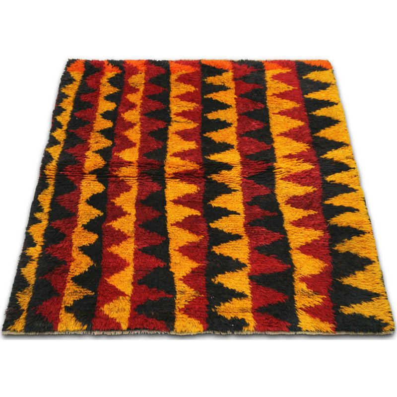 Square One-of-a-Kind 4'6" X 4'8" Area Rug