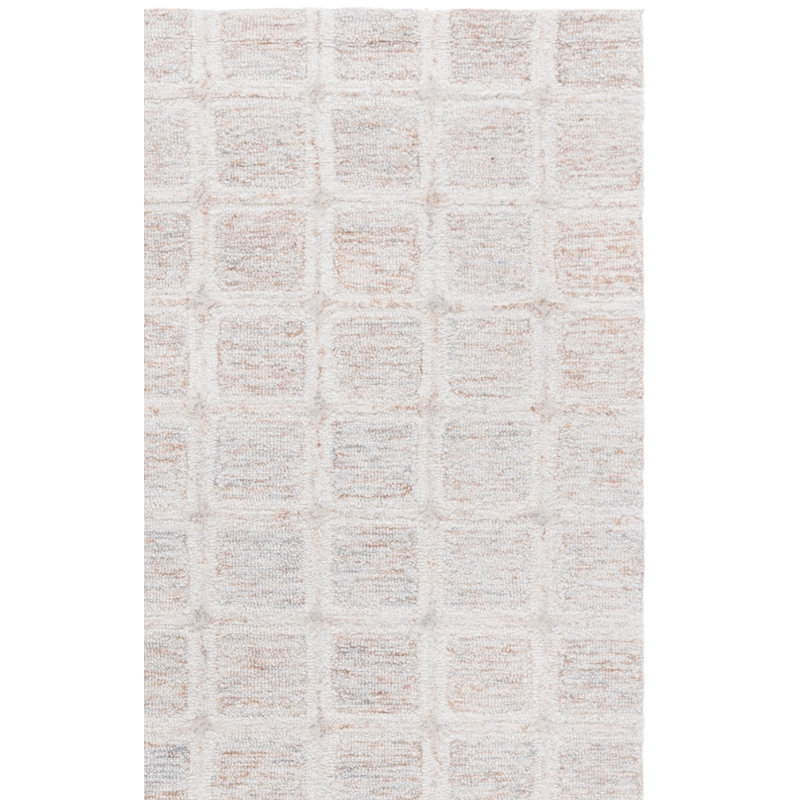 Pine Hand Tufted Wool No Pattern Rug, Runner 2'3" x 8'