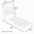 Sunbrella Outdoor 3'' Chaise Lounge Seat / Back Cushion-1482726304-1482790786