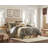 4 Piece Chenille Comforter Set Queen-136111512