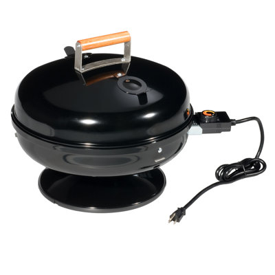 Americana MECO Corporation 21 in. W x 20 in. D Indoor/Outdoor Use 1 - Burner Single Burner Free Standing Electric Grill