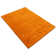 Handwoven Wool Gabbeh Uni Orange Rug