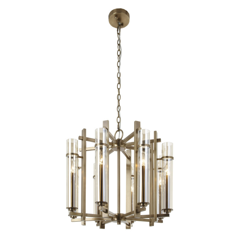 Ilminster 8 - Light Candle Style Chandelier