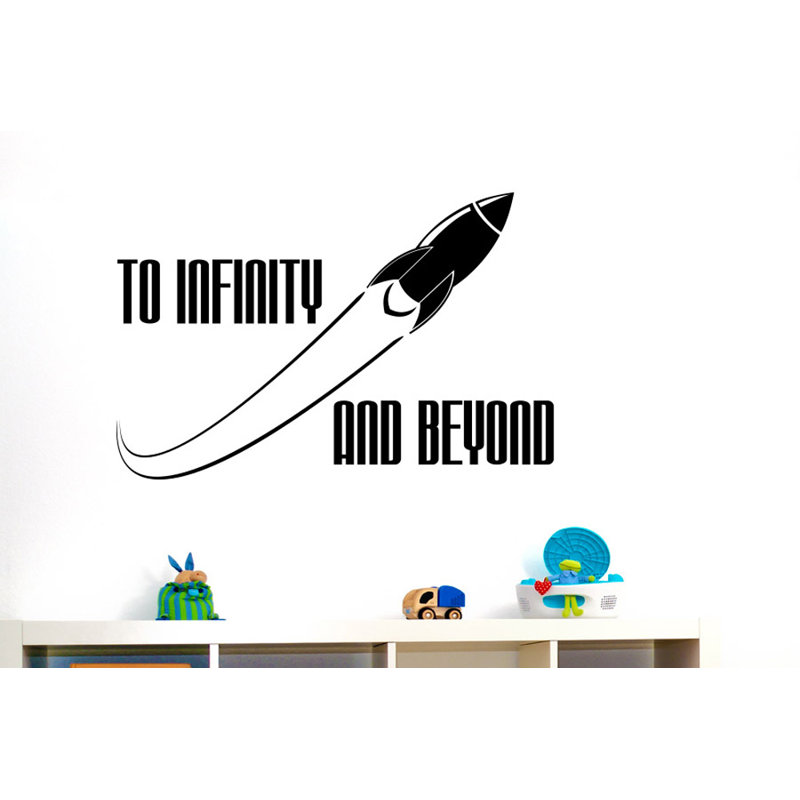 Wall Decal, Black, Large