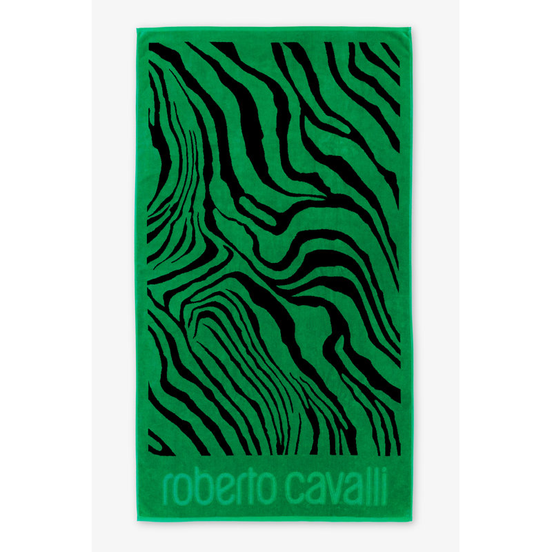 Zebra 2000 Beach Towel, GREEN