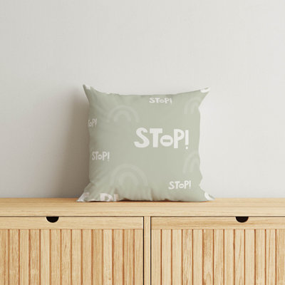 Stop Colorized Chimi Pillow