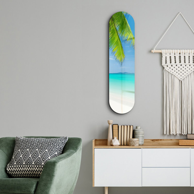 Peinture décorative en verre trempé