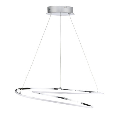 1 - Light LED Geometric Pendant
