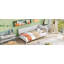 Lit de jour / canapé-lit simple en bois-262580936-262580939